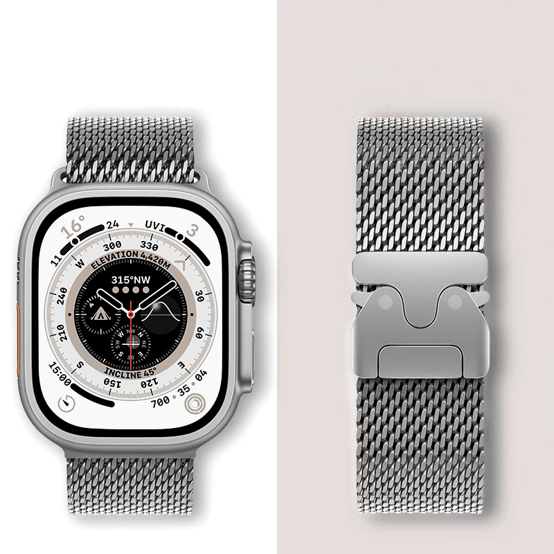 Milanese Loop for Apple Watch  - Mesh Coil Strip 评论和价格