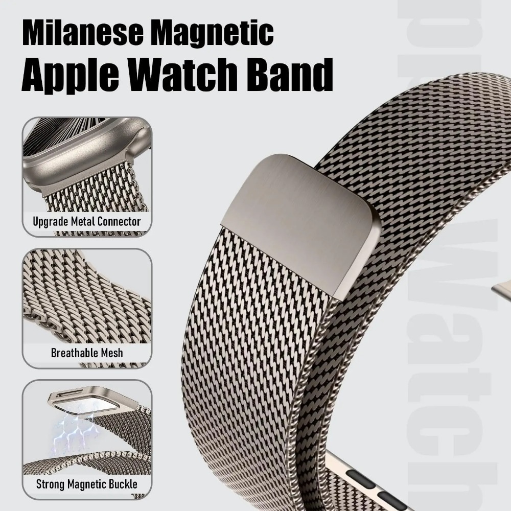 Steel Mesh Milanese Strap For  - Mesh Coil Strip 评论和价格