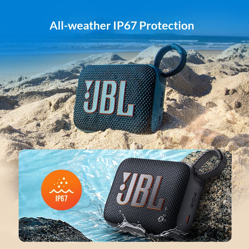 JBL GO4 Dustproof Waterproof S - Jbl Speaker Go 4 评论和价格
