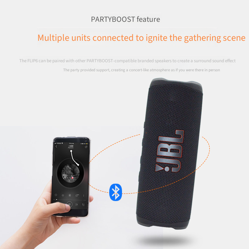 JBL FLIP6 Portable Speaker wit - Jbl Speaker Flip 6 评论和价格