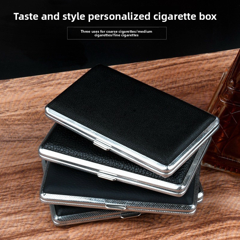 New 5.5 slim metal leather Cig - Smoking & Vaping Accessories 评论和价格